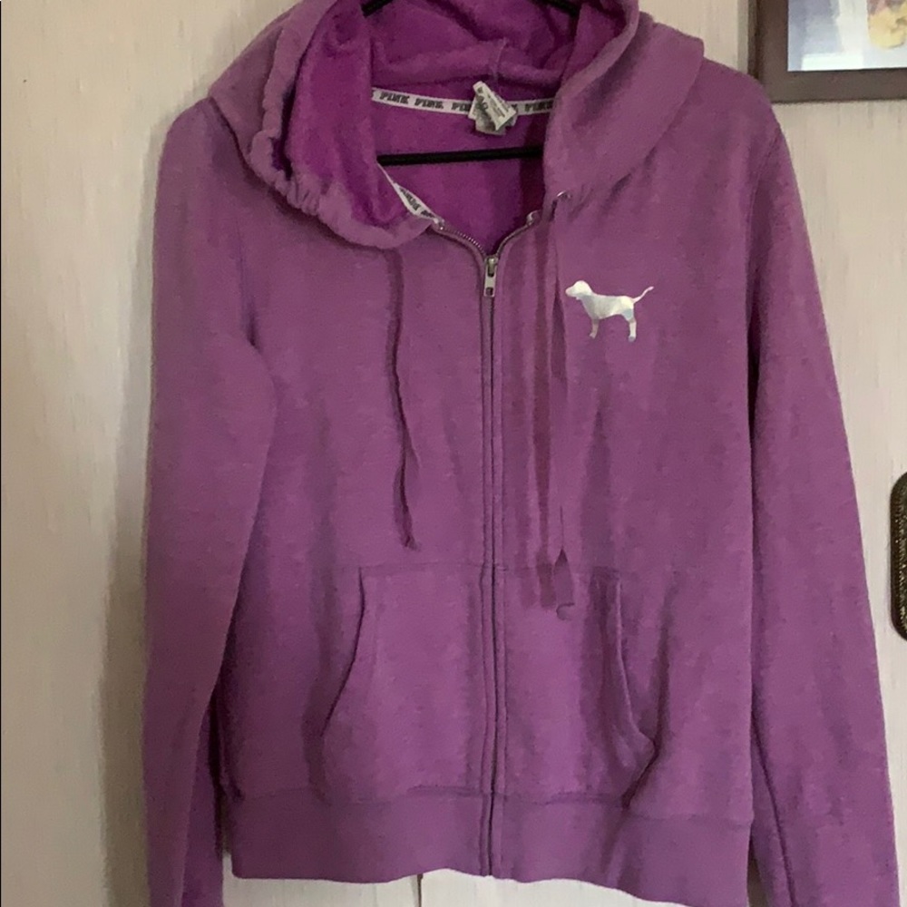 Pink hoodie